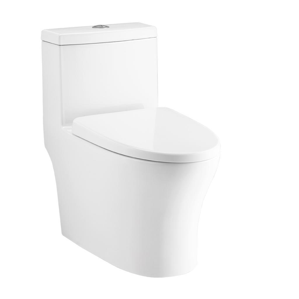 COTTO สุขภัณฑ์ชิ้นเดียว (ท่อลงพื้น) รุ่น พร้อมท์ C11004H