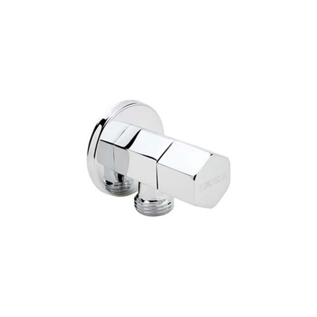 HAFELE วาล์วปิด-เปิดน้ำ ทรงหกเหลี่ยม, แบบติดผนัง