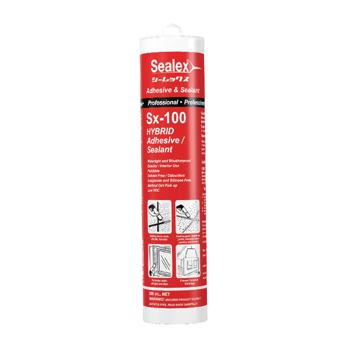 ซิลิโคนยาแนว Sealex Sx-100 สีขาว