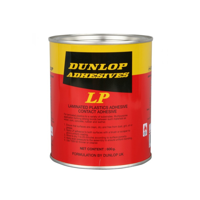 กาวยาง 600 cc. สีแดง DUNLOP