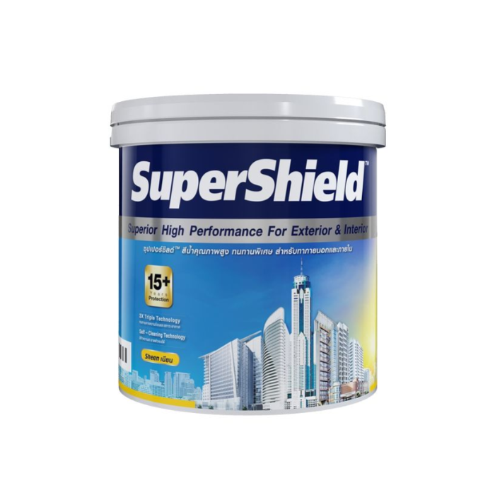 ซุปเปอร์ชิลด์ สีน้ำอะคริลิก ชนิดเนียน