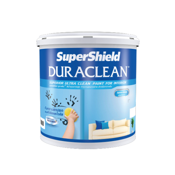 ซุปเปอร์ชิลด์ ดูราคลีน สีน้ำอะคริลิก ชนิดกึ่งเงา