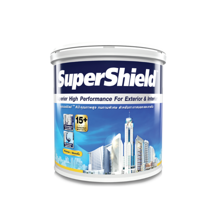 ซุปเปอร์ชิลด์ สีรองพื้นปูนใหม่กันด่าง