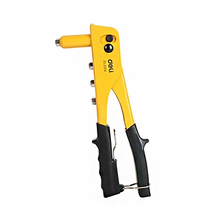 คีมย้ำรีเวท 10.5" พร้อมหัวเปลี่ยน EDL236910 DELI+